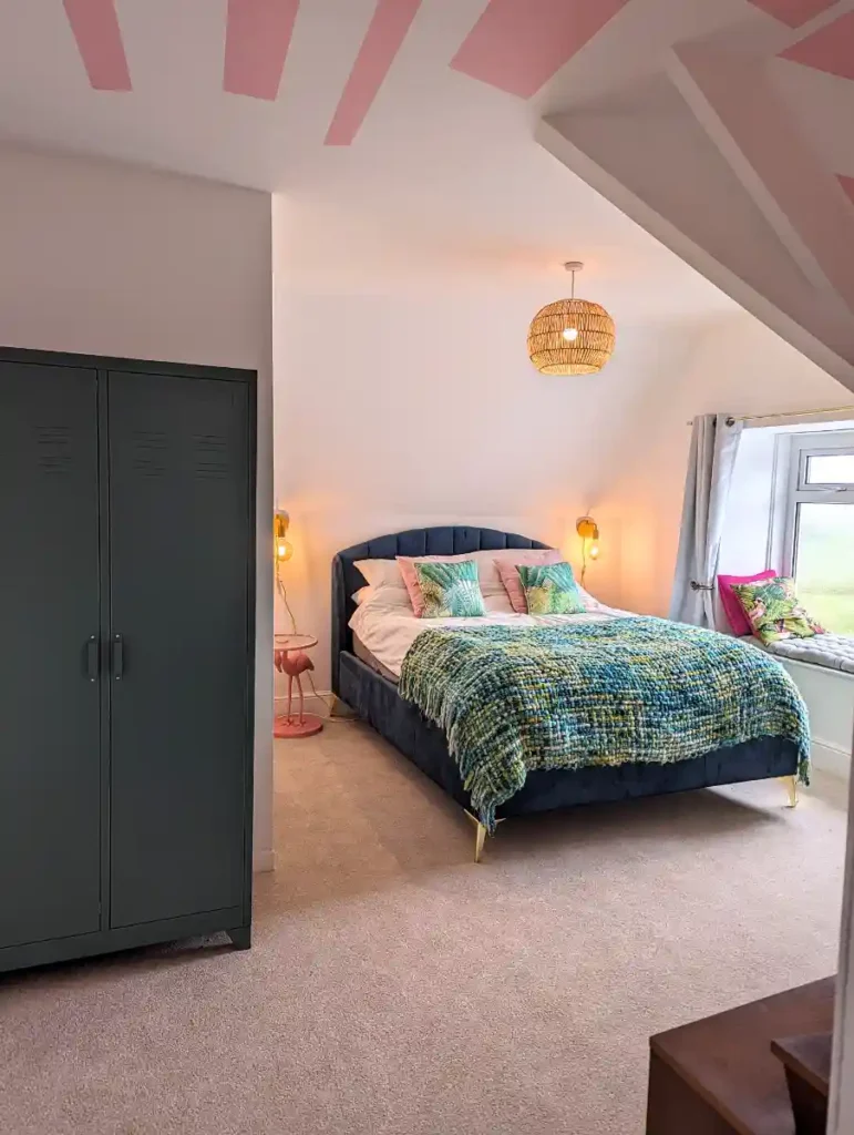 Palm Room - Treheveras Guesthouse Newquay Cornwall